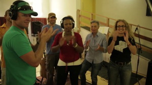 Get Your Piece Of The Sun9 - group claps